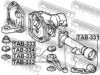 TOYOT 4165360010 Mounting, differential